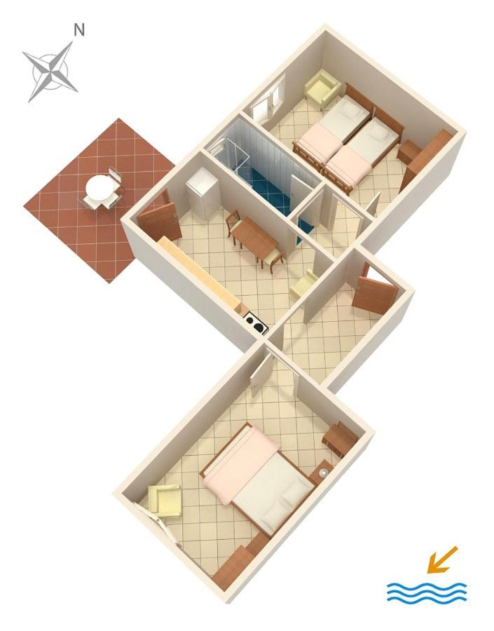 Apartment Zaglav 878A 外观 照片